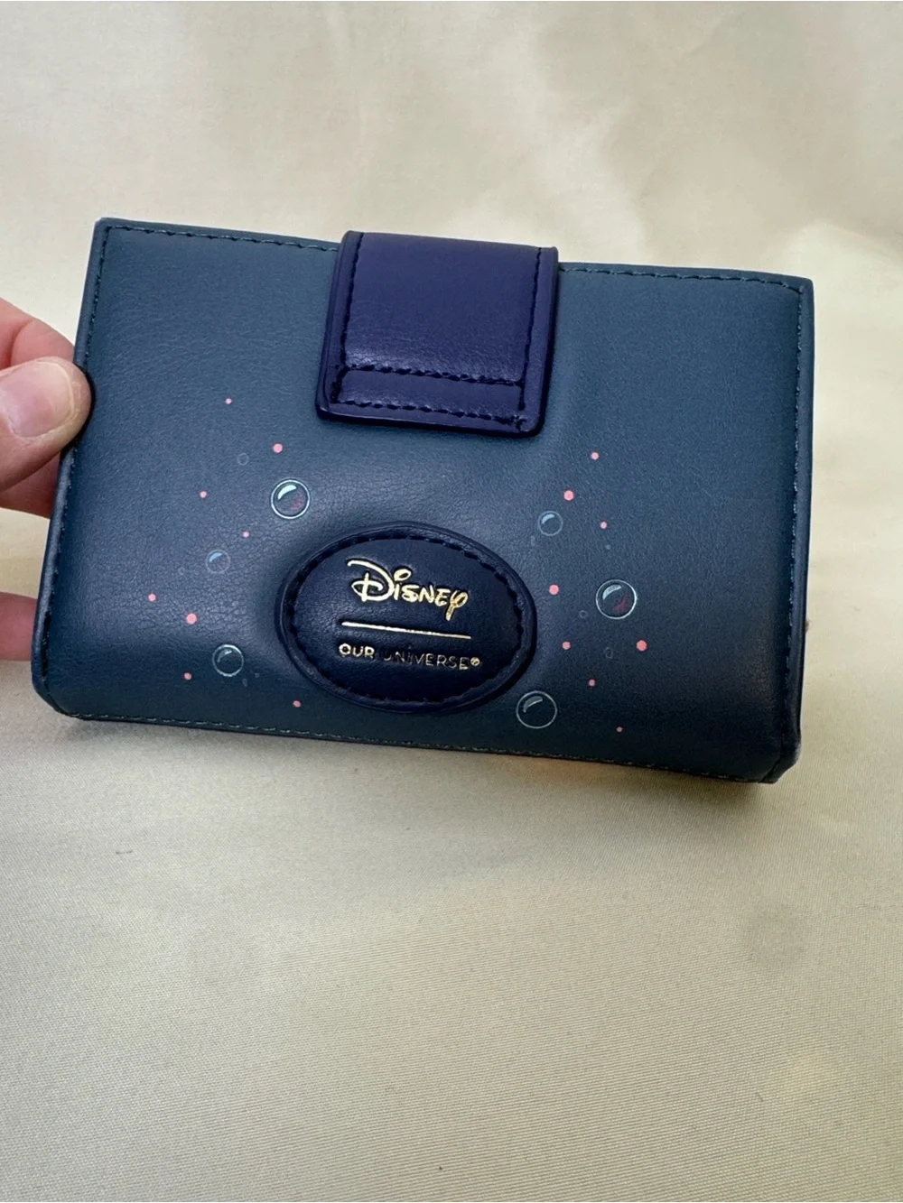 Loungefly Blue Beauty and the Beast Lumière Mini Backpack with Matching Wallet - Picture 13 of 16